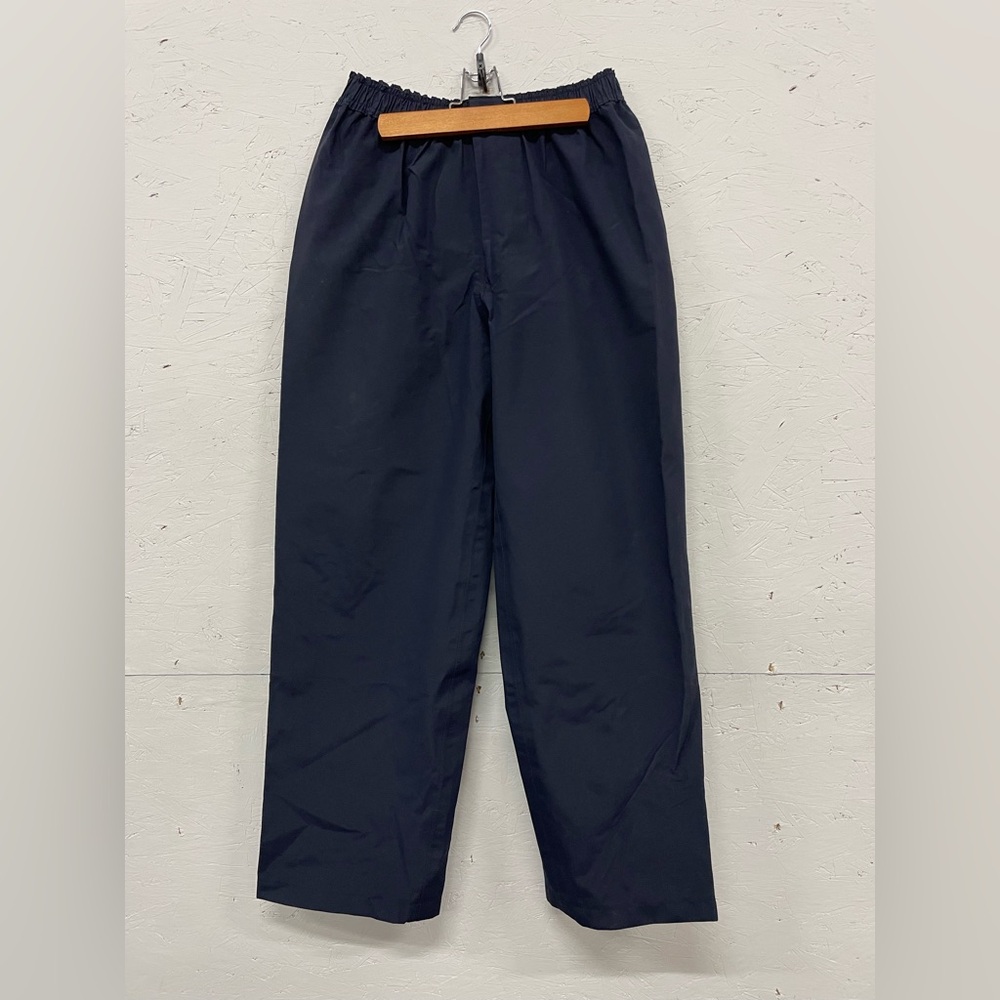 Logistik Gore-Tex Waterproof and Breathable Rain Pants, Size M, Navy